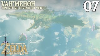 VahMedoh créature divine du vent  combat de lombre The Legend of Zelda Breath of the Wild 07 [upl. by Anaila]