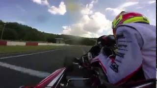 Parolin Kart OnBoard Kerpen OK Senior TM LeMans  hot lap [upl. by Manuel506]