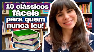 10 livros clássicos FÁCEIS para quem NUNCA leu [upl. by Saticilef849]