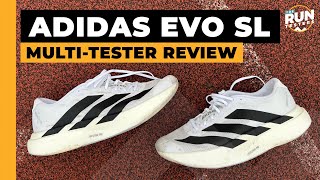 Adidas Adizero Evo SL Review Two runners give their verdict on one of the best daily trainers [upl. by Mintz]