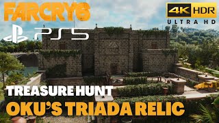 Far Cry 6 PS5  Okus Triada Relic  Uncover the mystery of the estate Treasure Hunt [upl. by Venuti]