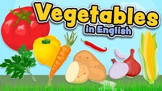 Vegetables in English [upl. by Giulio624]