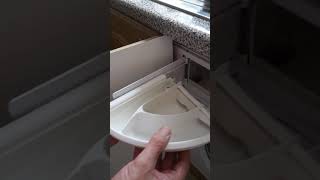 Indesit IWME126 soap tray removal [upl. by Aurelio]