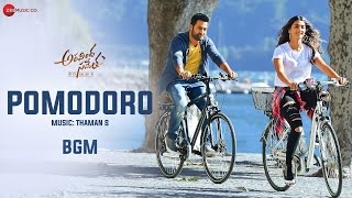 Pomodoro  BGM  Aravindha Sametha  Jr NTR Pooja Hegde  Thaman S [upl. by Asi]