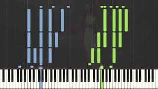 BeethovenLiszt Symphony No5 in C minor Op67 Synthesia  Piano Tutorial [upl. by Eirased992]