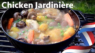 Poulet Jardiniere Chicken Stew with Garden Vegetables [upl. by Allix135]