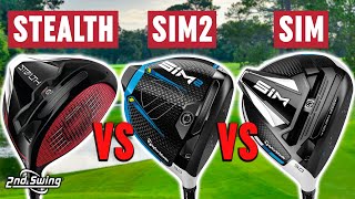 TaylorMade Stealth Plus vs SIM2 vs SIM  TaylorMade Drivers Comparison [upl. by Aivek]