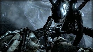 ALIEN VS PREDATOR  Aliens VS Predator Alien Campaign Ending [upl. by Ais]