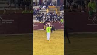 🏆 Ajustado quiebro del campeón de Teruel Mario Palanques shorts [upl. by Yerot]