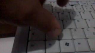 Como ativar ou desativar letras do teclado no notebook [upl. by Notxed355]