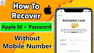 How to Reset Apple Id and Password without Using Mobile Number 2020  iCloud and Apple Login [upl. by Shere]