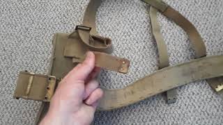 How to setup British pattern 37 webbing [upl. by Sorilda]