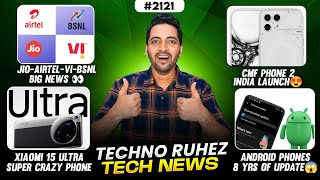 JioAirtelViBSNL Big NewsCMF Phone 2 India Launch😍Android Big News😱vivo T4x Price2nm Chip [upl. by Edyth]