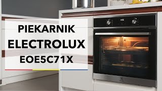 Piekarnik Electrolux EOE5C71X  dane techniczne  RTV EURO AGD [upl. by Ettenay]