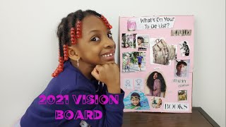 How to make a Vision Board VISION BOARD FOR KIDS [upl. by Nameloc]