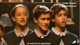 Les Choristes  Vois Sur Le Chemin  Traducción y Pronunciación del Francés al Español [upl. by Zsa Zsa]