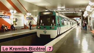 MF88  Ligne 7 bis du métro de Paris [upl. by Ydiarf914]