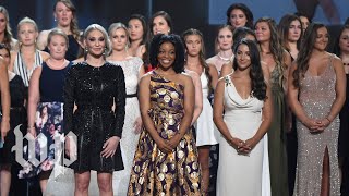 Larry Nassar survivors honored at 2018 ESPY Awards [upl. by Canon547]