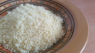 Comment préparer un couscous  How to prepare couscous  Mina Chett [upl. by Leahcimdivad]