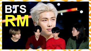 Koreans React To BTS RM Rap Legendary [upl. by Atsyrc830]