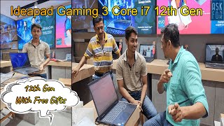 Lenovo Ideapad Gaming 3i 2023  Review  Unboxing ⚡⚡  I7  12TH GEN [upl. by Fawn]