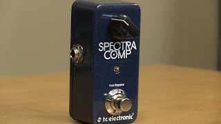 TC Electronic SpectraComp Mini Bass Compressor Demo by Sweetwater [upl. by Head314]