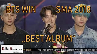 SMA 2019 BTS win Best Album  ENGGER SUB [upl. by Spieler361]