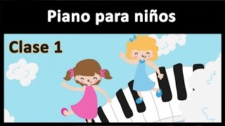 ✅ Cómo ENSEÑAR Piano a Niños Clase 1 [upl. by Peadar]