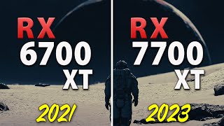 RX 7700 XT vs RX 6700 XT  Test in 9 Games  1440p [upl. by Dream]