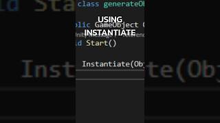 How to use instantiate in 1 minute in Unity [upl. by Sloane]