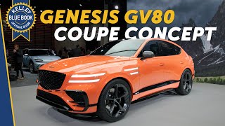 Genesis GV80 Coupe Concept  First Look [upl. by Dulcea]