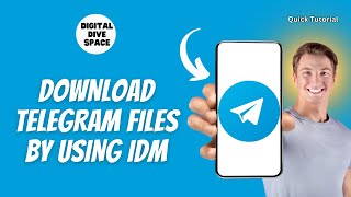 How To Download The Telegram Files By Using IDM [upl. by Emyaj813]