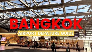 Suvarnabhumi Airport Bangkok Thailand  Bangkok International Airport Guide 2024 [upl. by Terena]