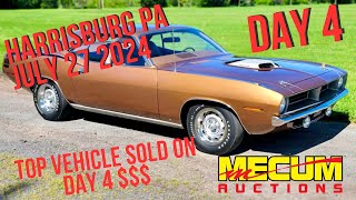 Mecum Auctions Harrisburg July 27 2024 Top Vehicle Sold on day 4 [upl. by Zorah547]