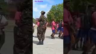 Kdf pass out 2022 rts Drill and marching [upl. by Judye]