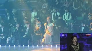 BTS Monsta X Stray Kids reaction to Kard performance AAA 181128 [upl. by Ultan968]