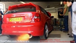 Honda Civic EP3 Type R Best Exhaust Sound Compilation HD [upl. by Melcher667]