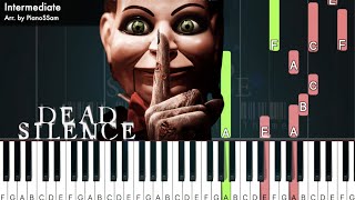 Intermediate Dead Silence Main Theme  Dead Silence  Piano Tutorial [upl. by Marlyn923]