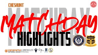 Game Highlights  Hungerford Town FC vs Cheshunt FC [upl. by Rachaba]