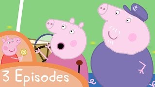 Peppa Pig  Granny and Grandpa Pig 3 episodes [upl. by Tine]