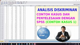 Analisis Diskriminan Contoh Kasus dan Penyelesaian dengan SPSS [upl. by Enois693]