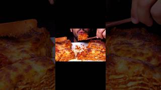 ASMR BEEF LASAGNA EATING SOUNDS MUKBANG [upl. by Vivi]