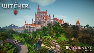 Minecraft  The Witcher  Beauclair Palace [upl. by Cailean]