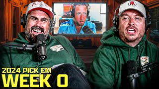 Pick Em Is Now STRICTLY A Football Show [upl. by Tyler]