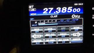 Yaesu FT991 on 11 meters cb [upl. by Peterman]