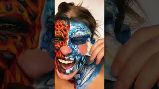 TAKE OFF THIS INSANE ICY HOT SFX MAKEUP WITH ME this hurt shorts [upl. by Nagem]