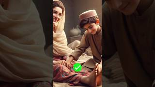 ❌VS✅ Behaviors Always love your parents❤️  Video7 islamic shorts [upl. by Ahseinar162]