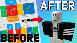 How to Make Your Own Roblox Shirt FREE [upl. by Eillehs207]