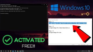 How To Activate Any Windows 10 Using CMD 2024 [upl. by Erma577]