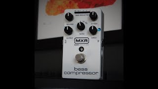 Jim Dunlop  MXR M87 Bass Compressor Demo [upl. by Granville]